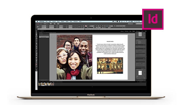 Adobe InDesign - Yearbook Maker Tool